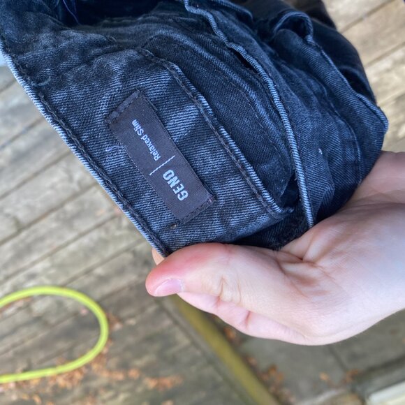 True Religion Jeans Size 33 Geno Relaxed Slim Gray - Picture 7 of 7